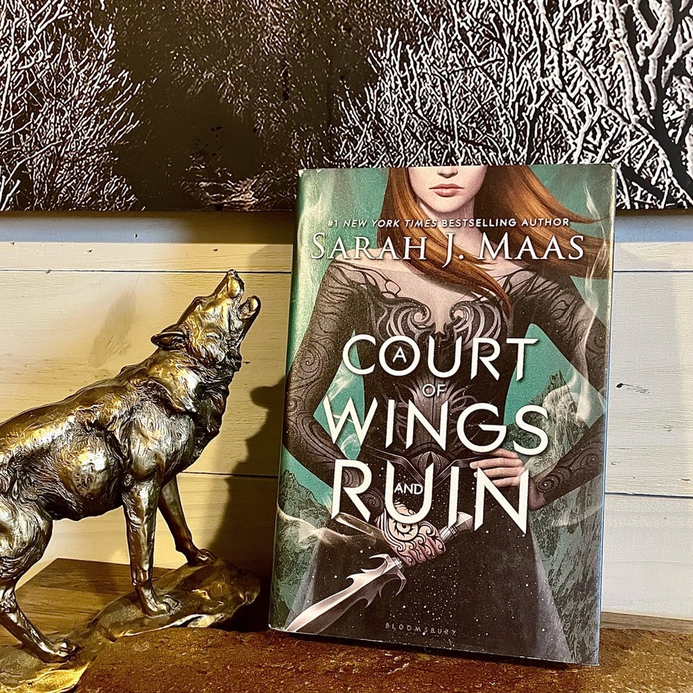 Rare Cover A Court of Wings and Ruin Hardcover by Sarah J Maas